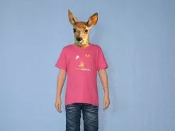 Pure Gear T-shirt Chasse Au Papillon Rose