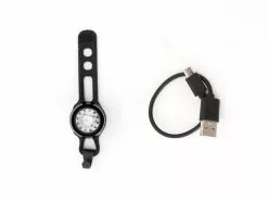 MSC Lampe De Sécurité à LED Avant USB Noir