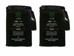 Racer Batteries Rechargeables 2200 Mah Pour Gants E-Glove 2 (x2)