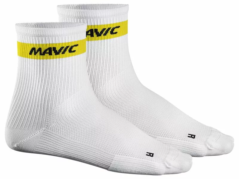 Mavic Chaussettes Cosmic Medium Blanc 2018 3 Mavic Chaussettes Cosmic Medium Blanc 2018