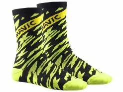 Mavic Chaussettes Deemax Pro Jaune Fluo 2018