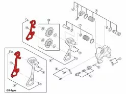 Shimano Chape Interne Pour Dérailleur Ultegra 6800