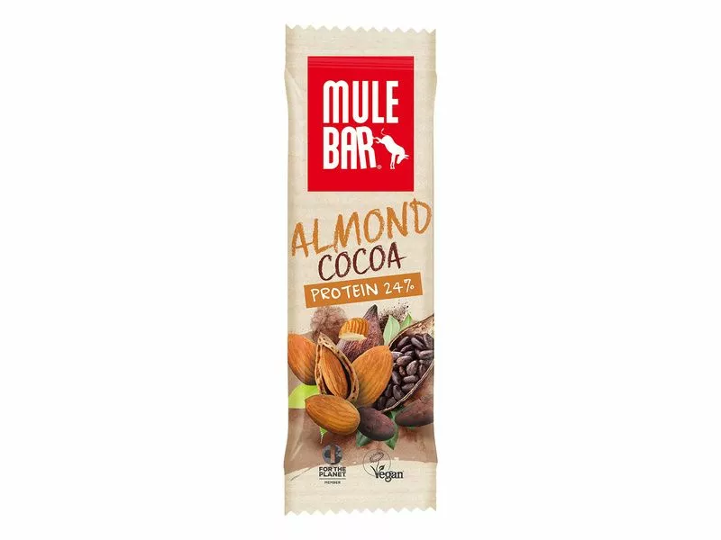 Mulebar Barre Protéinée Amande, Cacao 3 Mulebar Barre Protéinée Amande, Cacao