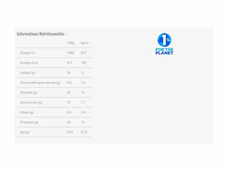 Mulebar Barre Protéinée Amande, Cacao 4 Mulebar Barre Protéinée Amande, Cacao – Image 2