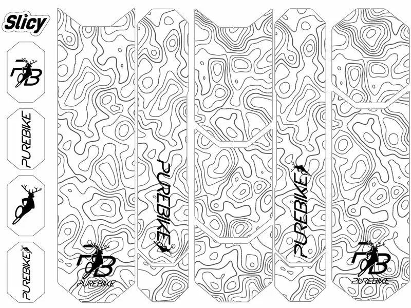 Slicy Kit De Protections Sublimistick PureBike (12 Patchs) 3 Slicy Kit De Protections Sublimistick PureBike (12 Patchs)