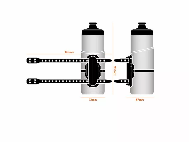 Fidlock Bidon Twist 600ml Avec Fixation Magnétique Universelle - Noir Fumé 4 Fidlock Bidon Twist 600ml Avec Fixation Magnétique Universelle - Noir Fumé – Image 2