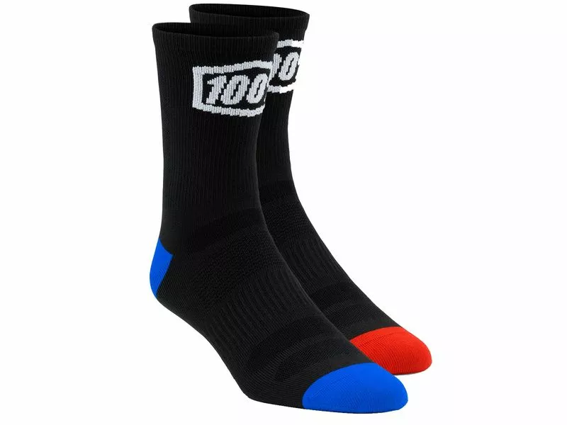 100% Chaussettes Terrain Noir 3 100% Chaussettes Terrain Noir