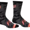 Fox Chaussettes Defend 8" Noir Camo 2021