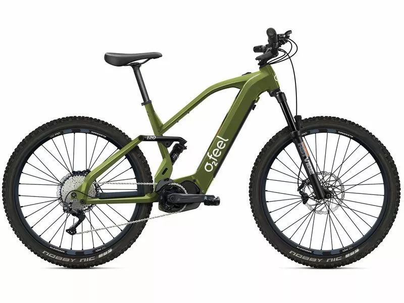 O2feel VTT électrique Amplitude AM Boost 4.1 Vert - 27,5'' - E7000 - Taille M 2023 3 O2feel VTT électrique Amplitude AM Boost 4.1 Vert - 27,5'' - E7000 - Taille M 2023